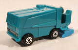 2005 McDonald's Zamboni Hockey Rink Ice Resurfacer Teal Green Die Cast Toy Car Vehicle