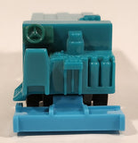 2005 McDonald's Zamboni Hockey Rink Ice Resurfacer Teal Green Die Cast Toy Car Vehicle