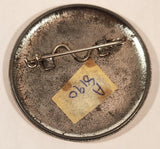 Harbour Centre Tchibo Gourmet World 555 West Hasting Vancouver B.C. Orange 1 3/4" Round Button Pin