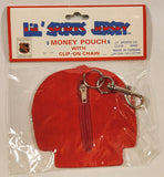 J. F. Sports Lil' Sports Jersey New Jersey Devils Ice Hockey Jersey Money Pouch with Clip on Chain New in Package