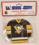 J. F. Sports Lil' Sports Jersey Pittsburgh Penguins Ice Hockey Jersey Money Pouch with Clip on Chain New in Package