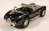 Sunnyside Superior SS 5710 Shelby Concept 427 S/C Pull Back Black 1/34 Scale Die Cast Toy Car Vehicle with Opening Doors and Hood