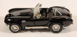 Sunnyside Superior SS 5710 Shelby Concept 427 S/C Pull Back Black 1/34 Scale Die Cast Toy Car Vehicle with Opening Doors and Hood