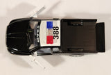 Kinsmart 2014 Dodge Ram 1500 Police #388 Pickup Truck Black and White Pull Back 1/44 Scale Die Cast Toy Car Vehicle with Opening Doors and Tail Gate