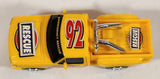 Pickup Truck #92 Emergency Rescue Yellow Plastic Push and Go Die Cast Toy Car Vehicle
