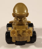 2024 McDonald's Nintendo Switch Mario Kart 8 Deluxe Mario Gold Plastic Toy Car Vehicle