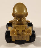 2024 McDonald's Nintendo Switch Mario Kart 8 Deluxe Mario Gold Plastic Toy Car Vehicle