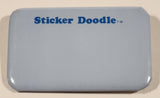 Sticker Doodle Light Blue Name Tag 1 5/8" x 2 3/4" Pin
