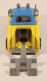 2001 The Chevron Cars No. 29 Trever Tow Truck Blue and Yellow Plastic Toy Car Vehicle