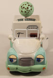2003 The Chevron Cars No. 33 Chandler Chip Ice Cream Truck White and Light Green Blue Plastic Toy Car Vehicle