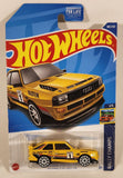 2022 Hot Wheels Rally Champs '84 Audi Sport Quattro Yellow Die Cast Toy Car Vehicle New in Package