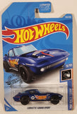 2019 Hot Wheels HW Race Team Corvette Grand Sport Dark Blue Die Cast Toy Car Vehicle New in Package
