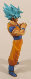 2017 BP B/S-F-T Banpresto Dragon Ball Z Goku Super Saiyan Blue Hair 7 3/4" PVC Toy Action Figure