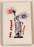 2001 Forks 4th Statue Of Liberty 2" x 3" Pin