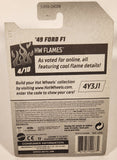 2018 Hot Wheels HW Flames '49 Ford F1 Metalflake Blue Die Cast Toy Car Vehicle New in Package