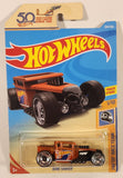 2018 Hot Wheels HW 50th Race Team Bone Shaker Burnt Orange Die Cast Toy Car Vehicle New in Package