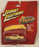 2006 Johnny Lightning Chevy Thunder Rollin' Down The Highway 1966 Chevy Nova SS Light Yellow Die Cast Toy Car Vehicle with Bonus Mini Car Cover New in Package