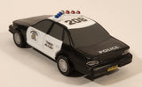 1993 FunRise City Force Emergency Team Metro Police Unit 208 Black and White Plastic Die Cast Toy Car Vehicle Lights & Sound Not Tested