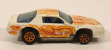 1996 Hot Wheels Camaro Z28 White Die Cast Toy Car Vehicle