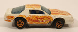 1996 Hot Wheels Camaro Z28 White Die Cast Toy Car Vehicle