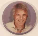 1984 Universal City Studios All Of Me Movie Film Why Not Take... All Of Me 3D 2-Way 2 1/4" Round Button Pin