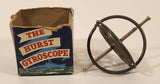 Vintage 1950s Chandler Mfg. Co. The Hurst Gyroscope Educational And Instructive Scientifically Design Metal Toy with Partial Box