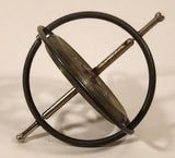 Vintage 1950s Chandler Mfg. Co. The Hurst Gyroscope Educational And Instructive Scientifically Design Metal Toy with Partial Box