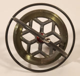Vintage 1950s Chandler Mfg. Co. The Hurst Gyroscope Educational And Instructive Scientifically Design Metal Toy with Partial Box