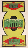 1992 DC Comics Green Lantern #25 Headquarters 6 3/4" x 13" Thin Cardboard Store Advertising Slide On Rack Display Sign