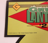 1992 DC Comics Green Lantern #25 Headquarters 6 3/4" x 13" Thin Cardboard Store Advertising Slide On Rack Display Sign