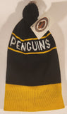 1990s Midway Industries NHL Official Licensed Product Pittsburgh Penguins Toque Beanie New with Tags
