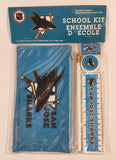 1993 Licensed Products International Inc. NHL San Jose Sharks School Kit New in Package