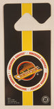 1991 Tag Express NHL Vancouver Canucks 4" x 8 3/4" Plastic Door Hanger