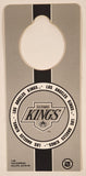 1990s Tag Express NHL Los Angeles King 4" x 8 3/4" Plastic Door Hanger