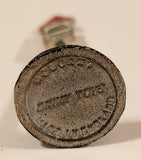 Vintage Meccano Dinky Toys Railroad Crossing No Gates 2 1/4" Metal Road Sign