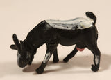 Vintage Black Goat 1 1/2" Plastic Toy Figure
