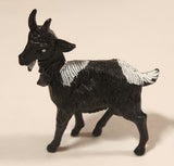 Vintage Black Goat 2" Plastic Toy Figure
