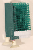 Vintage Plastic and Mesh Green and White Miniature Toy Tabletop Tennis or Ping Pong Net