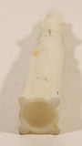 Vintage White Rocket 3" Plastic Toy