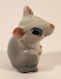 Vintage Wade Porcelain Family Mouse 2" Porcelain Ceramic Figurine Chipped Made in England