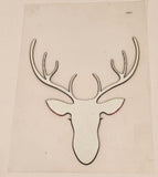 Thermal Sticker On Clothes Iron On Heat Transfer Patch Deer
