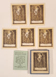 Antioch Bookplate Company Yellow Springs, Ohio 5pc Ex Libris Labels In Box