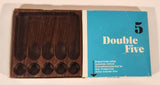 Vintage 1972 The Randers Miniline Double 5 Game In Box