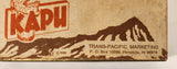 Vintage 1958 Trans-Pacific Marketing Honolulu Hawaii The Hawaiian Card Game Kapu In Box with Sleeve