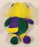 Lion Purple Green Yellow 7 1/2" Stuffed Plush Toy