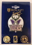 Wincraft Sports NBA Milwaukee Bucks Metal Lapel Pin New On Card