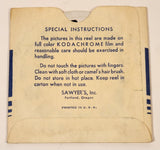 Vintage 1951 Sawyer's View-Master 810 Tom and Jerry In The Cat Trapper Picture Reel in Sleeve