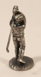 Fame Products Golfer Swinging Golf Club 2" Pewter Metal Chess Figure Replacement Piece