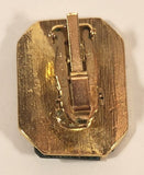 Vintage Butler Green Abalone Clip on Earring (Single)