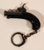 Vintage Pirate Flintlock Pistol Miniature Metal Cap Gun Keychain Made in Hong Kong